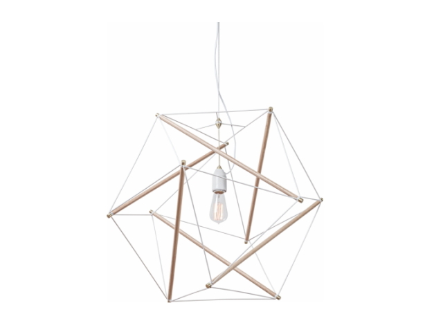 テンセグリティペンダントランプ（L) TENSEGRITY LAMP AMP-L045 AMP-L046 【el commun】エルコミューン