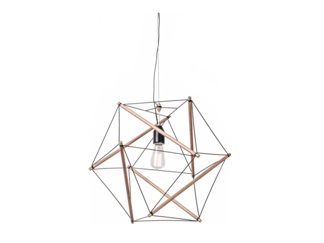 テンセグリティペンダントランプ（M)  TENSEGRITY LAMP AMP-L043 AMP-L044 【el commun】エルコミューン