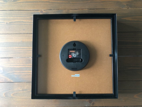 送料無料 HK スクエアウォールクロック （掛け時計） HK-002