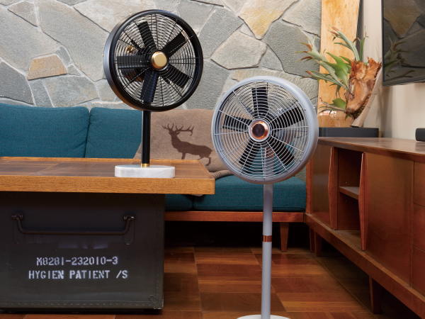 MARBLE FAN（マーブルファン)　 扇風機（フロア・テーブル両用） 【HERMOSA】ハモサ