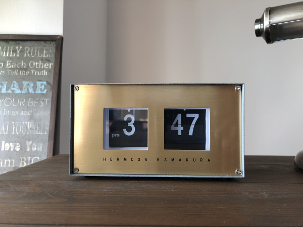 PIVOT（ピボット）デスククロック パタパタ時計