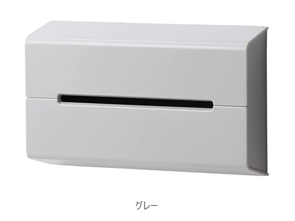 ウォール WALL 壁に貼って使えるティッシュボックス 【ideaco】イデアコ