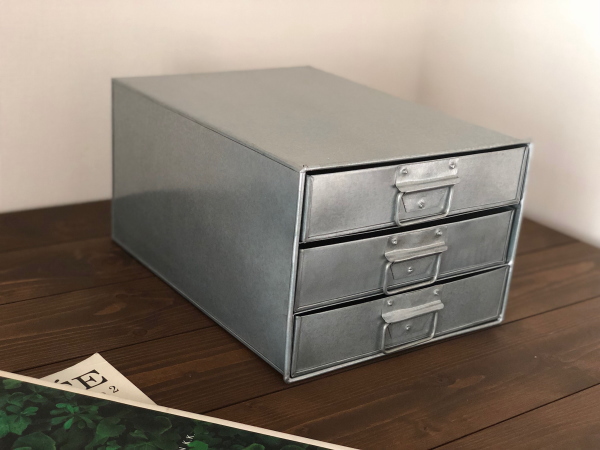 Brick ブリック 3段ブリキ引き出しbox 家具インテリア雑貨通販point ポイント