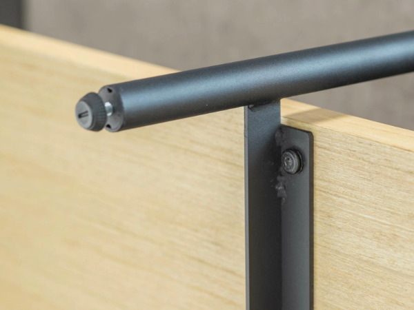 150cm幅 コンクリート調天板ローボード （テレビ台）