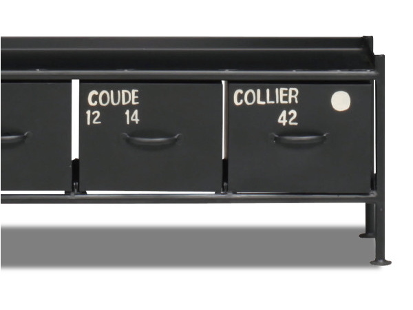 MSG インダストリアル スチールチェスト（横型4杯）