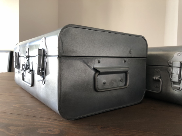 TRUNK（トランク）ブリキ小物入れ（S/M セット） 家具インテリア雑貨