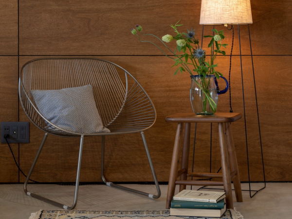 アイアンワイドチェア