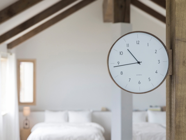 アールノ AARNO ウォールクロック （両面時計） CL-4464  【INTERFORM】インターフォルム