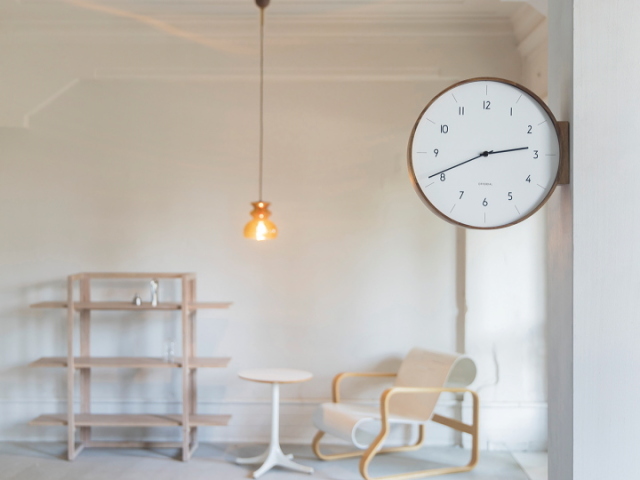 アールノ AARNO ウォールクロック （両面時計） CL-4464  【INTERFORM】インターフォルム