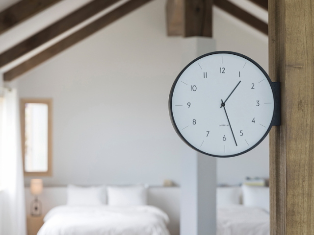 アールノ AARNO ウォールクロック （両面時計） CL-4464  【INTERFORM】インターフォルム