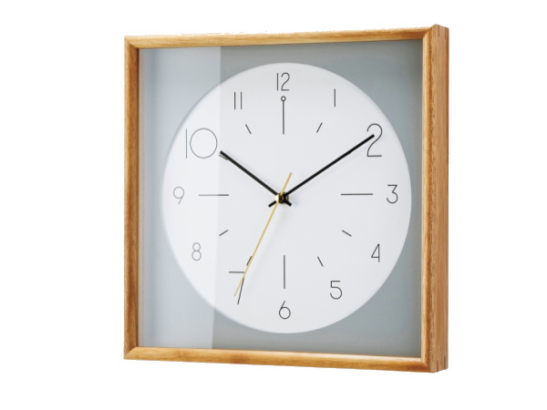 【美品】Cadre カードル ウォールクロック Wall Clock 電波時計 Cadre カードル ウォールクロック | 時計,掛け時計 | INTERFORM