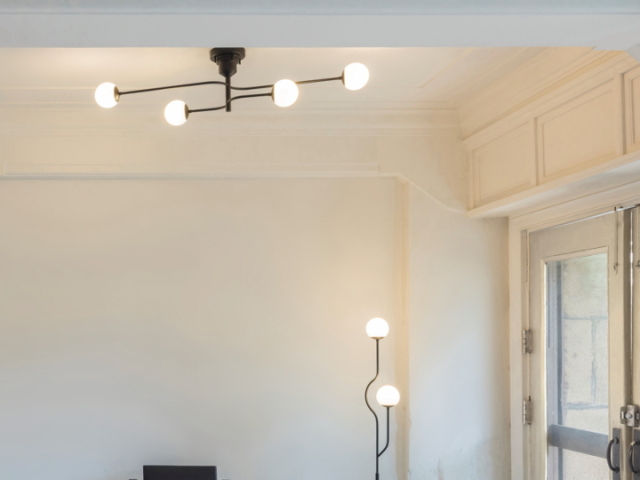 シュマン4 CHEMIN4 シーリングライト 4灯 LT-4460【INTERFORM】インターフォルム