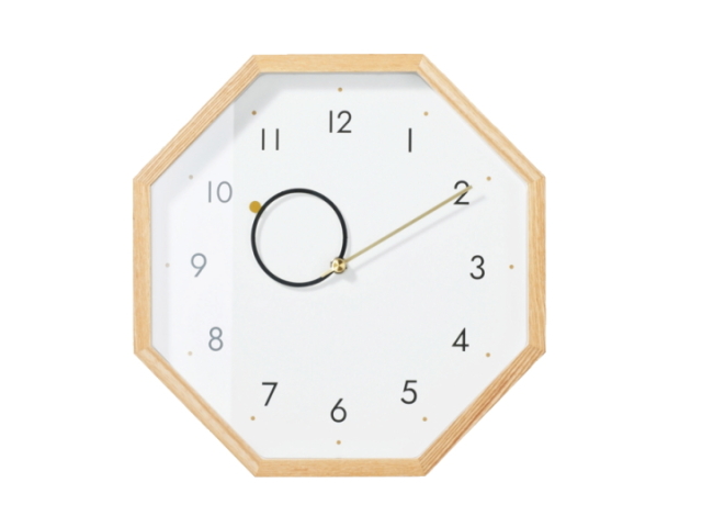 エンネ　ENNE ウォールクロック 掛け時計  CL-4508【INTERFORM】インターフォルム