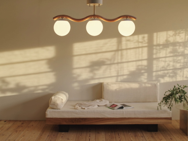 ウール HOULE シーリングライト 1灯 LT-4543【INTERFORM】インターフォルム