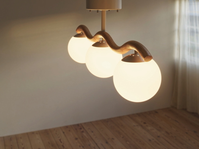 ウール HOULE シーリングライト 1灯 LT-4543【INTERFORM】インターフォルム