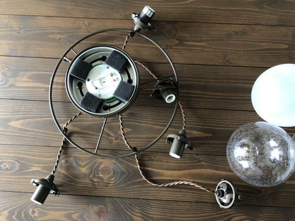 ORELIA5（オレリア5）　5灯ガラスペンダントライト