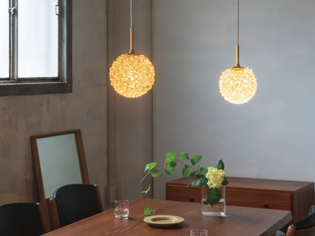 オルテンシア ORTENSIA 1灯 ペンダントライト LT-4581【INTERFORM】インターフォルム