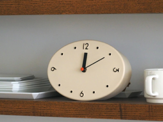 オットー OTTO テーブルクロック  CL-4624 置き掛け兼用時計【INTERFORM】インターフォルム