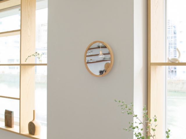 ペコネン ウォールミラー PEKONEN MIRROR 壁掛け鏡 HM-4629 【INTERFORM】 インターフォルム