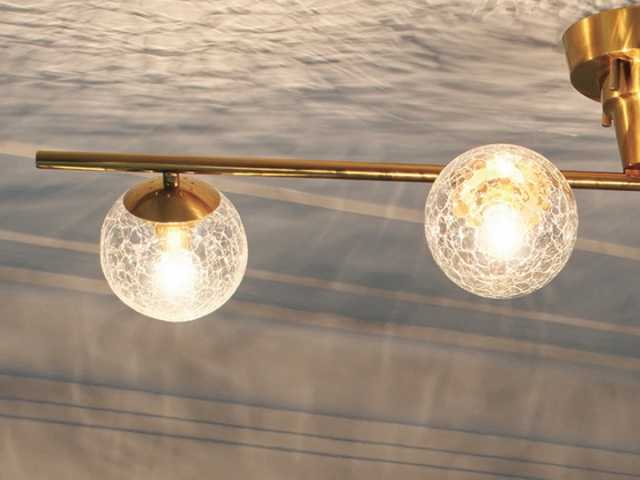 ポワレ POIRET シーリングライト 4灯 LT-4420【INTERFORM】インターフォルム