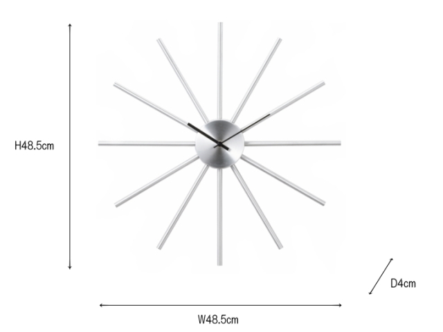 ユジーヌ USINE ウォールクロック 掛け時計  CL-4509【INTERFORM】インターフォルム