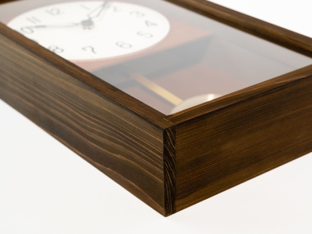 ひのき ペンデュラム クロック HINOKI PENDULUM CLOCK CH-033BR/CB 【INTERZERO】インターゼロ