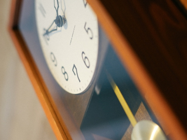 ひのき ペンデュラム クロック HINOKI PENDULUM CLOCK CH-033BR/CB 【INTERZERO】インターゼロ