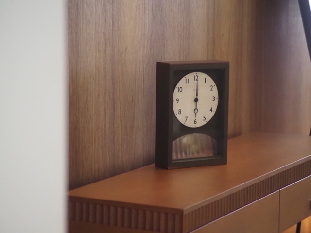 アーチの振り子時計 ARCH PENDULUM CLOCK CH-066BR/GY【INTERZERO】インターゼロ