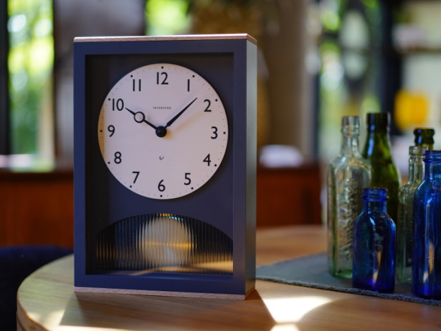 アーチの振り子時計 ARCH PENDULUM CLOCK CH-066BR/GY【INTERZERO】インターゼロ