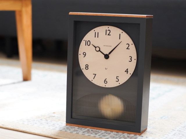 アーチの振り子時計 ARCH PENDULUM CLOCK CH-066BR/GY【INTERZERO】インターゼロ