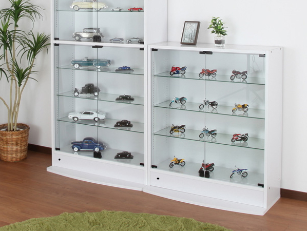 値下げ‼️ 新品 ⚕️ ショーケース 棚、ラック ブラック 496070