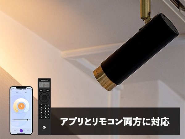 【リモコン付き】 NOSH ノーシュ LEDスポットライト（ライティングレール取付仕様） TC-1022 【TIC】