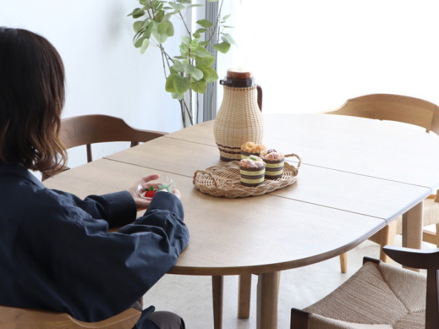 アルグ120/150 伸長 ダイニングテーブル ARGU120 DINING TABLE