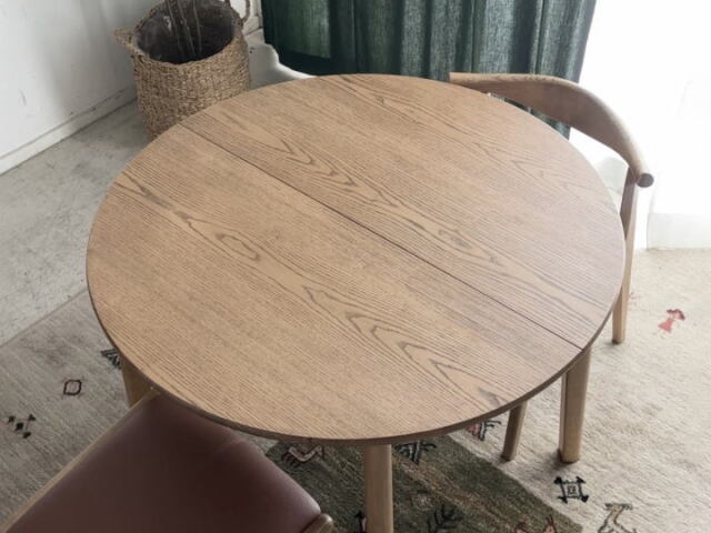アルグ90/120 円形伸長 ダイニングテーブル ARGU90 DINING TABLE