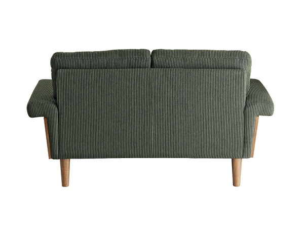 BAL（バル）2人掛け　ヴィンテージデザイン　ファブリックソファ