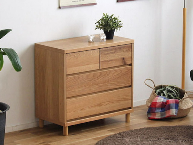 ハウタ チェスト75cm 脚付き 【準完成品】 HAUTA CHEST 110