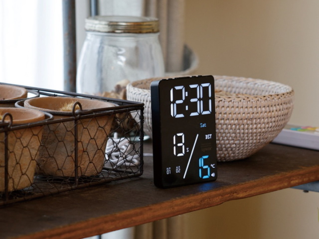 LED サーモアラートクロック AZUL THERMO ALERT CLOCK SLW416 SLW417 【スロウワー】 SLOWER