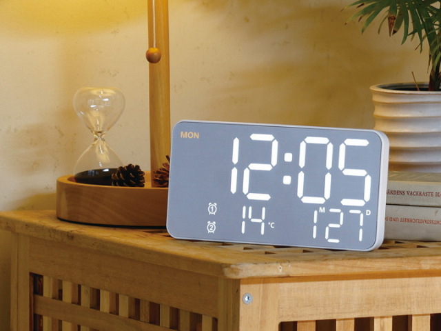 LED クロック シエロ LED CLOCK CIELO　置き掛け兼用 SLW366 SLOWER（スロウワー）