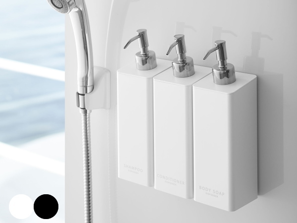 TOWER（タワー）マグネット付きディスペンサー・詰め替えボトル3