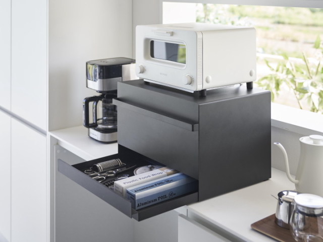 TOWER タワー ブレッドケース 引き出し型 2段 1857 1858 山崎実業