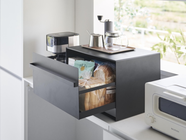 TOWER タワー ブレッドケース 引き出し型 2段 1857 1858 山崎実業