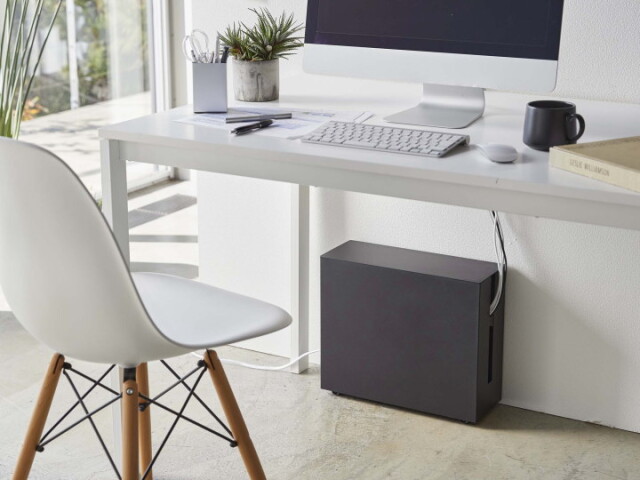 TOWER（タワー）キャスター付きケーブル収納ラック 5403 5404 山崎実業