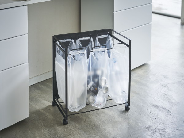 TOWER タワー 3分別ダストワゴン（ダストボックス）TOWER タワー 山崎