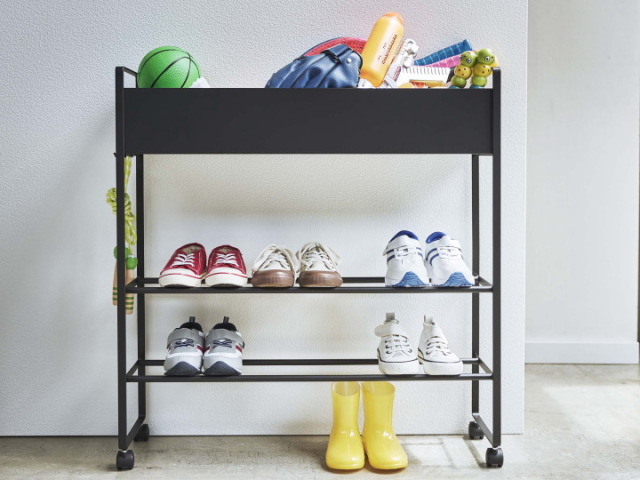 tower タワー キャスター付き 玄関収納ラック 5278 5279 山崎実業