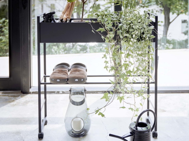 tower タワー キャスター付き 玄関収納ラック 5278 5279 山崎実業