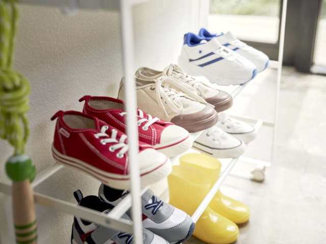 tower タワー キャスター付き 玄関収納ラック 5278 5279 山崎実業