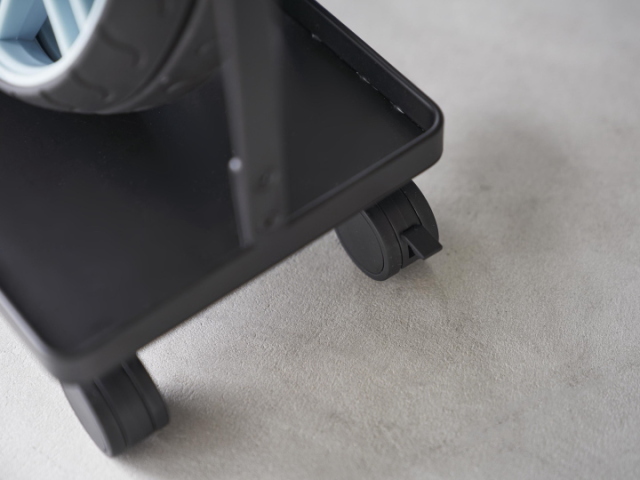 TOWER タワー キャスター付きフィットネスグッズ収納ラック 1989 1990 山崎実業