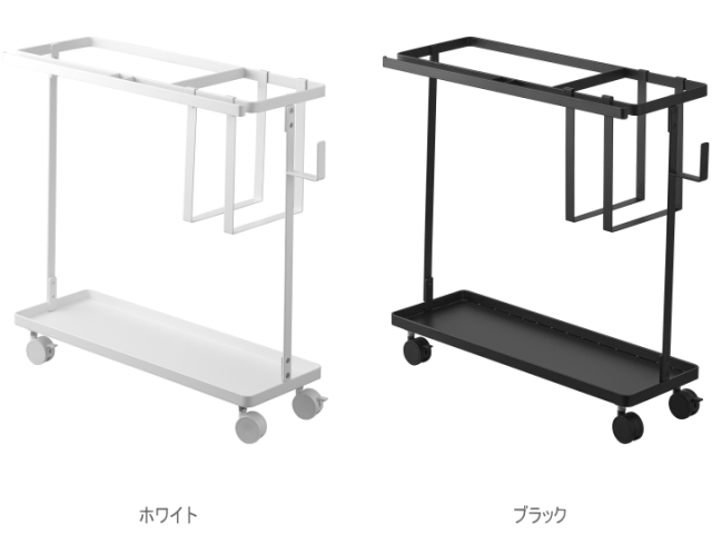 TOWER タワー キャスター付きフィットネスグッズ収納ラック 1989 1990 山崎実業