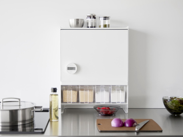 TOWER タワー 前が開く隠せる調味料ラック （調味料スタンド） 2009 2010 【山崎実業】