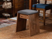 古木ウッドスツール （A) WOOD STOOL